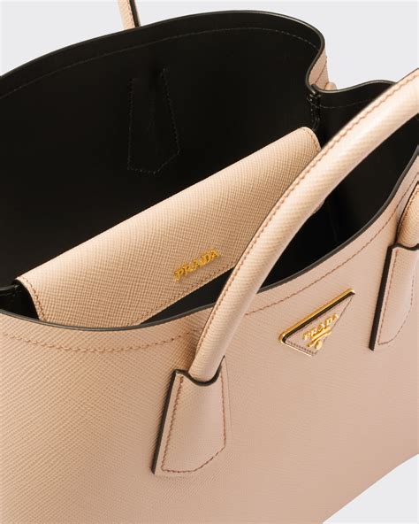 prada double bag cameo|prada double saffiano tote.